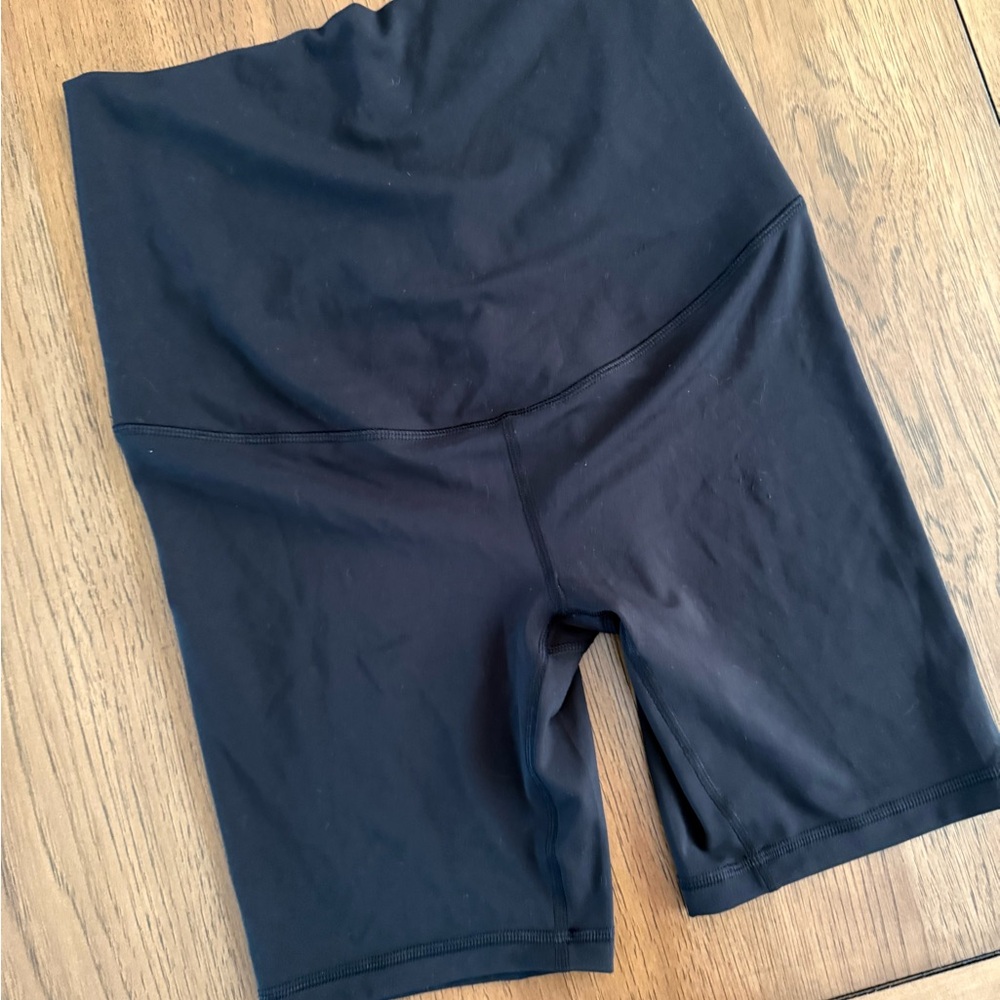 NWOT Maternity Size S Black Women's Athletic Shorts